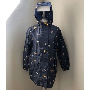 NWT Joules Dog Lover Packaway Raincoat